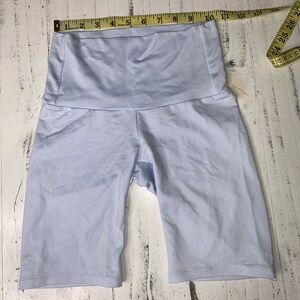 Girls LC Light Blue High-Waisted Shorts Jo+Jax